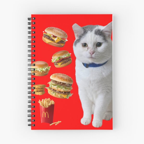 Item preview, Hungry Cats Gets McDonald's  designed and sold by Cat Haven & Rescue .