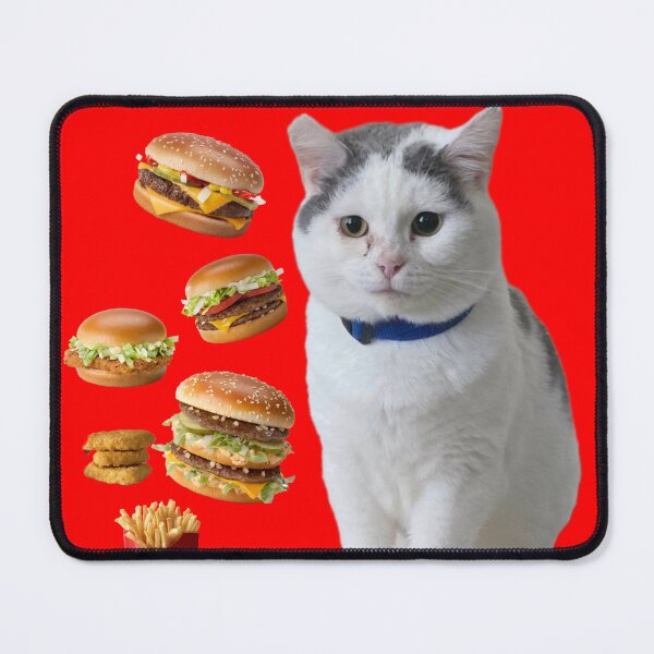 Item preview, Hungry Cats Gets McDonald's  designed and sold by Cat Haven & Rescue .