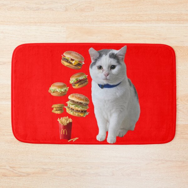 Item preview, Hungry Cats Gets McDonald's  designed and sold by Cat Haven & Rescue .