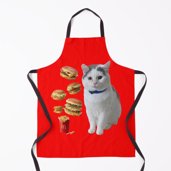 Item preview, Hungry Cats Gets McDonald's  designed and sold by Cat Haven & Rescue .