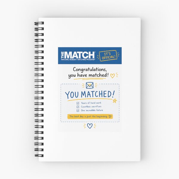 Item preview, You Matched Residency designed and sold by SupportingAMedicalStudent.