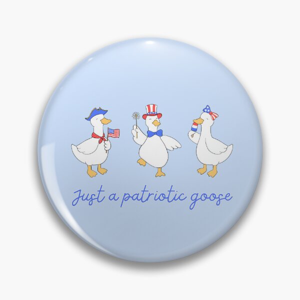 Item preview, Fourth of July Patriotic Geese designed and sold by Meg's Sketchbook.