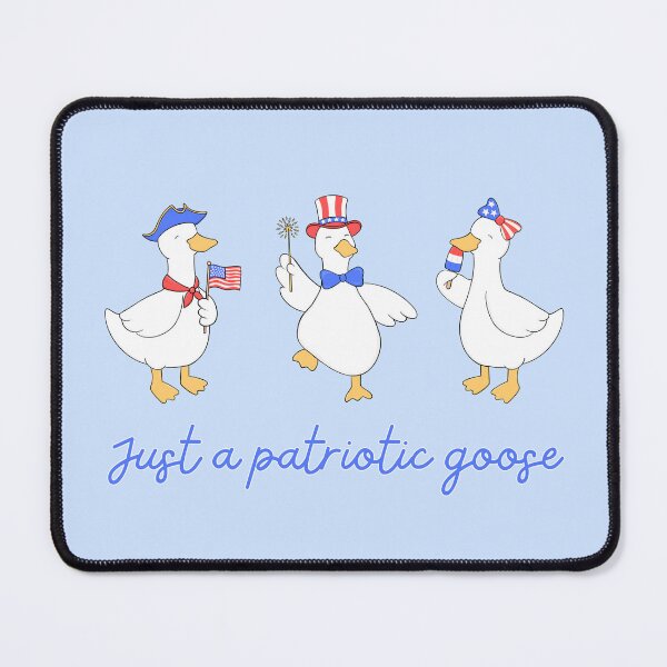 Item preview, Fourth of July Patriotic Geese designed and sold by Meg's Sketchbook.