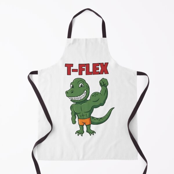 Item preview, T-Flex Funny Muscular T-Rex Gym Graphic designed and sold by Murvel-Ink.