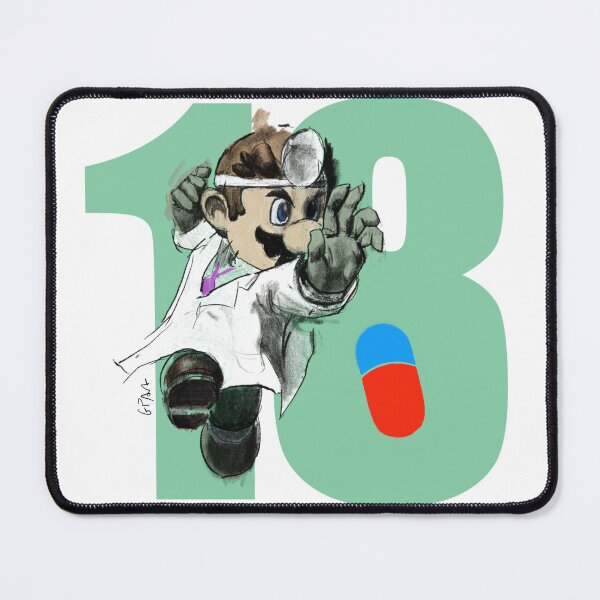 Item preview, Dr Mario - SSB Fighter No.18 designed and sold by Gonzalo Perez Art.