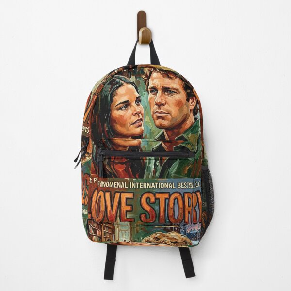 Item preview, Love Story Retro Romantic Drama Tribute Art Movie Poster designed and sold by Art's Diner.