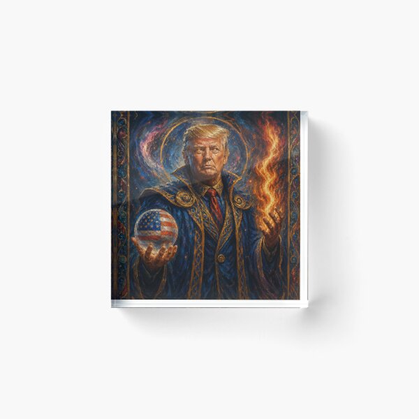 Item preview, Mythical Trump Portrait (Political Satire) designed and sold by OtherworldlyIdeas.