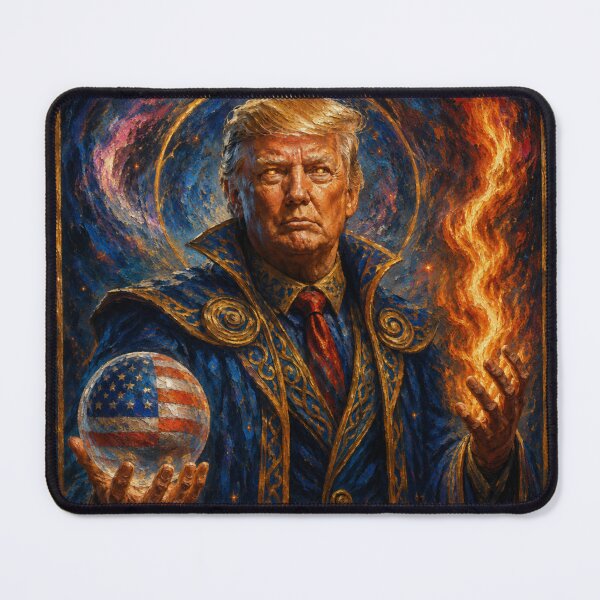 Item preview, Mythical Trump Portrait (Political Satire) designed and sold by OtherworldlyIdeas.