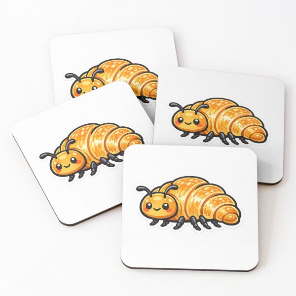 Item preview, CroissAnt | Cute Croissant Ant Hybrid Sticker designed and sold by YellowLion.