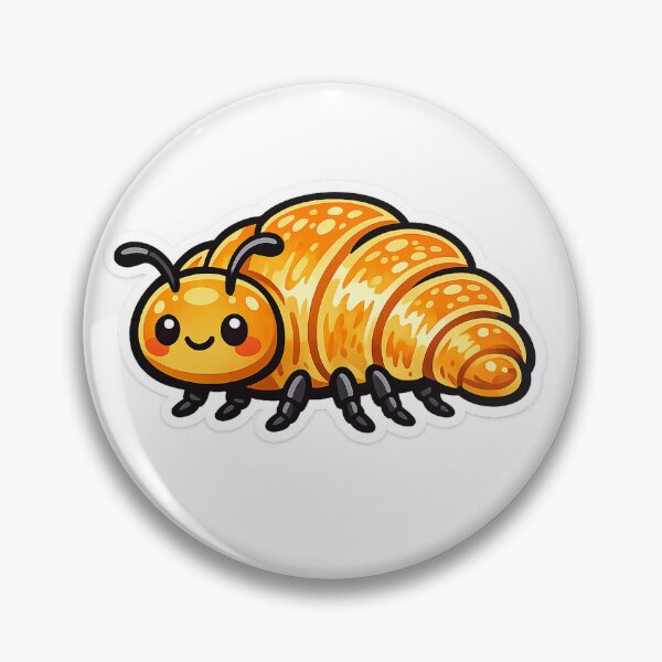 Item preview, CroissAnt | Cute Croissant Ant Hybrid Sticker designed and sold by YellowLion.