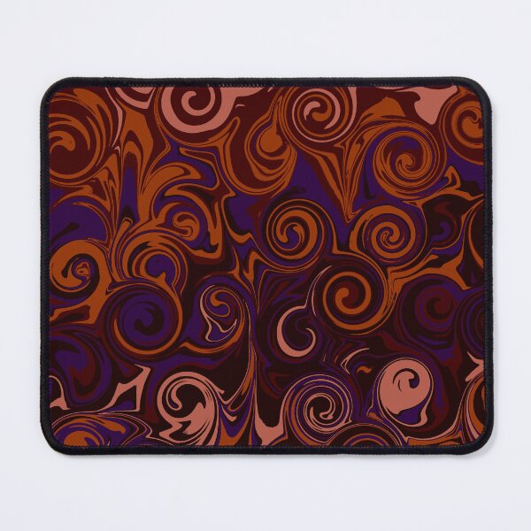 Item preview, Dark Swirl Abstract Pattern - Moody Spiral Design designed and sold by footnotes-club.