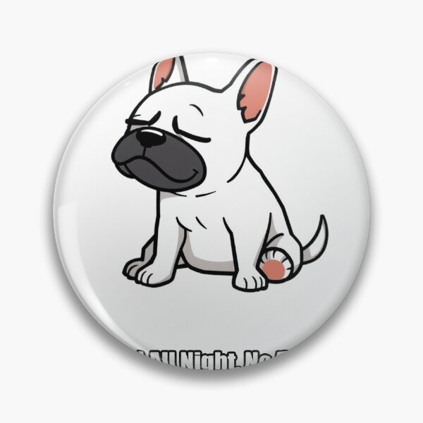Item preview, French Bulldog Sticker - Snored All Night No Regrets - Funny Gift designed and sold by pawdrops.