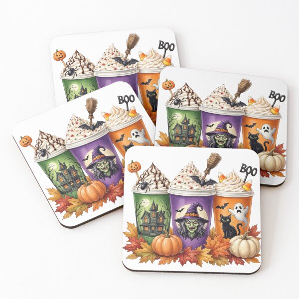Item preview, Halloween Coffees designed and sold by Blush Meadow Trading Co.