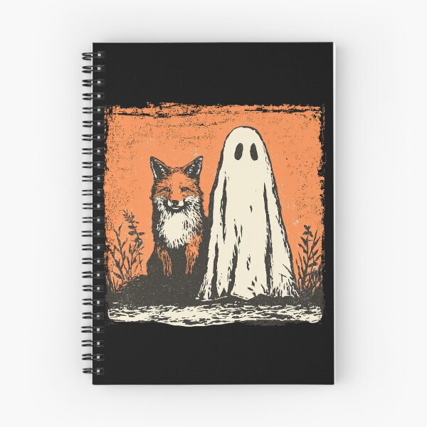 Item preview, Clever Fox Posed With Halloween Ghost designed and sold by grenithh.