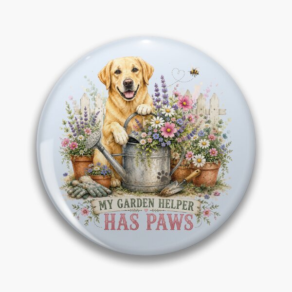 Item preview, Labrador Retriever Dog My Garden Helper Has Paws designed and sold by tamdevo1.