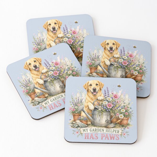 Item preview, Labrador Retriever Dog My Garden Helper Has Paws designed and sold by tamdevo1.