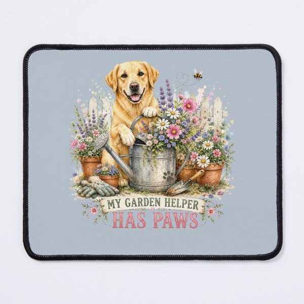 Item preview, Labrador Retriever Dog My Garden Helper Has Paws designed and sold by tamdevo1.