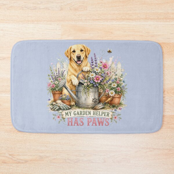 Item preview, Labrador Retriever Dog My Garden Helper Has Paws designed and sold by tamdevo1.