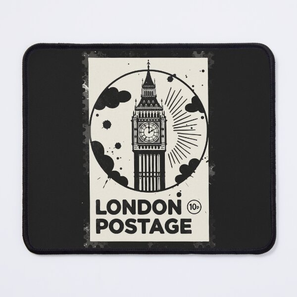 Item preview, Vintage London Postage Stamp Big Ben Travel Souvenir designed and sold by Cipher & Soul.