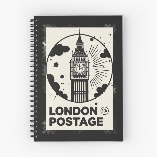 Item preview, Vintage London Postage Stamp Big Ben Travel Souvenir designed and sold by Cipher & Soul.