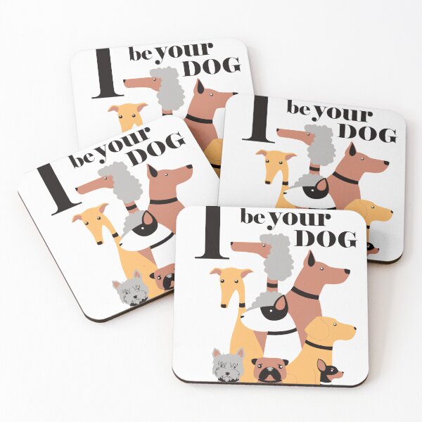 Item preview, I Wanna Be Your Dog | Cute Dog Breeds Illustration Design designed and sold by VividMorphk.