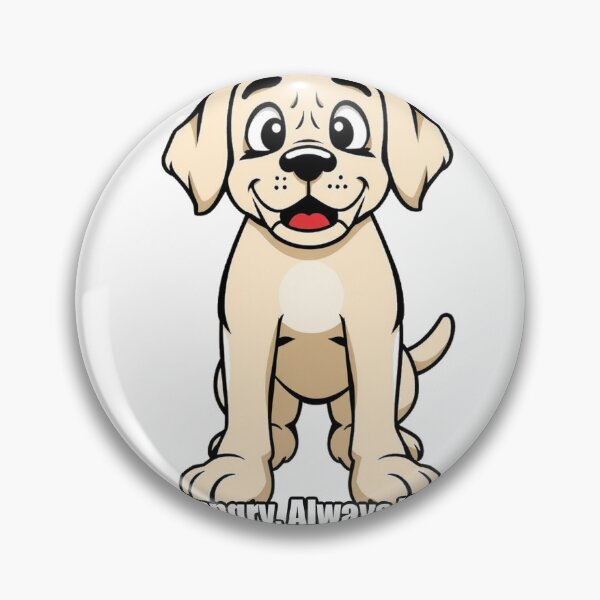 Item preview, Labrador Sticker - Still Hungry Always Will Be - Funny Lab Gift designed and sold by pawdrops.