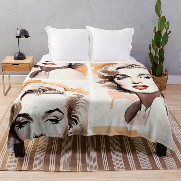 Artikelvorschau, Art - Iconic 1950s Hollywood Actress, Contemporary Watercolor Portrait entworfen und verkauft von Beat-It.
