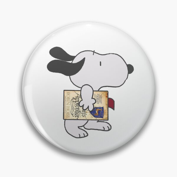 Item preview, snoopy reading assassins apprentice designed and sold by liveawhimsylife.