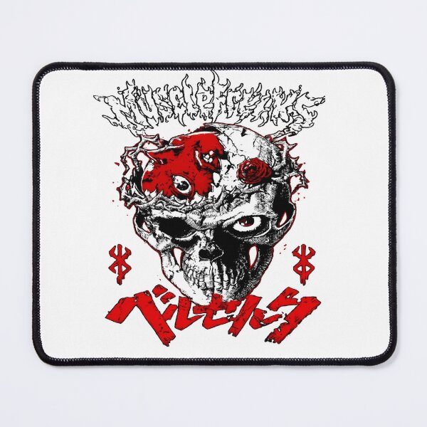 Item preview, Berserk Skull Anime T-Shirt - Brand of Sacrifice Dark Art Design designed and sold by ArcadeLens Studio.