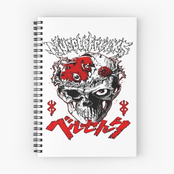 Item preview, Berserk Skull Anime T-Shirt - Brand of Sacrifice Dark Art Design designed and sold by ArcadeLens Studio.
