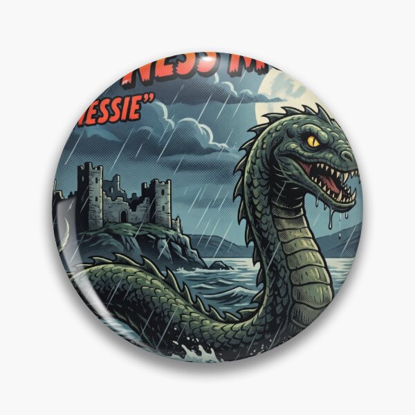 Item preview, Loch Ness Monster Cryptid – Horror Comic Design designed and sold by redsharkuk.