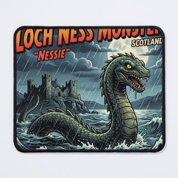 Item preview, Loch Ness Monster Cryptid – Horror Comic Design designed and sold by redsharkuk.