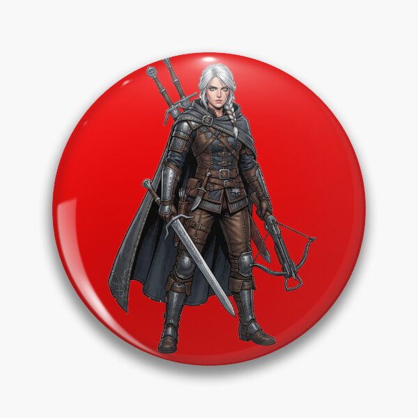 Item preview, Ciri: Lady of Space and Time - Witcher 4 Fan Art designed and sold by Ruyugu.