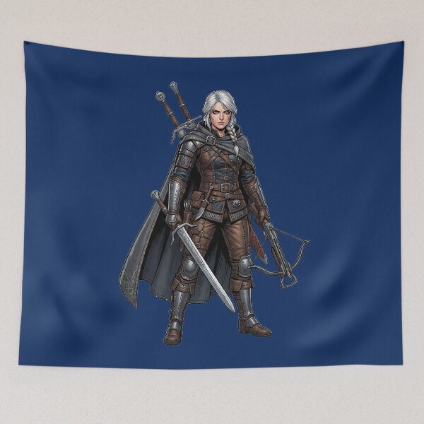 Item preview, Ciri: Lady of Space and Time - Witcher 4 Fan Art designed and sold by Ruyugu.