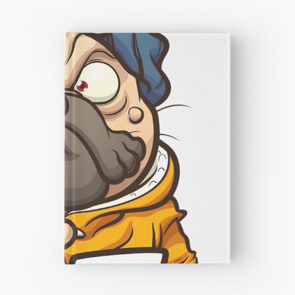 Item preview, Pug Life | Funny Angry Pug Cartoon Graphic Design designed and sold by VividMorphk.