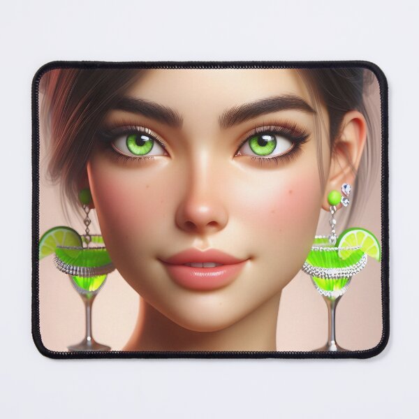 Item preview, Enchanting Margarita Earrings designed and sold by Mundo Margarita.