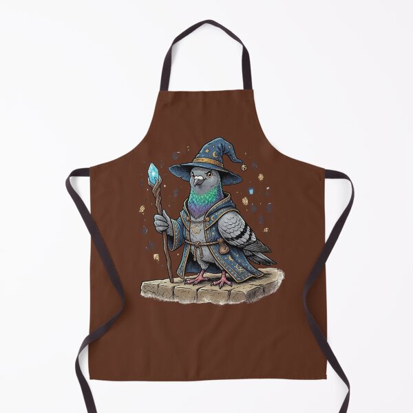 Item preview, Wizard Pigeon With Crystal Staff designed and sold by azule1.