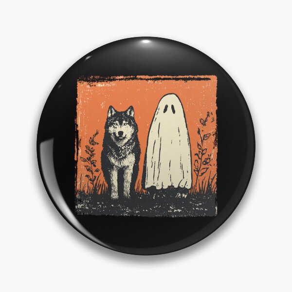 Item preview, Wild Wolf Paired With Calm Halloween Ghost designed and sold by grenithh.