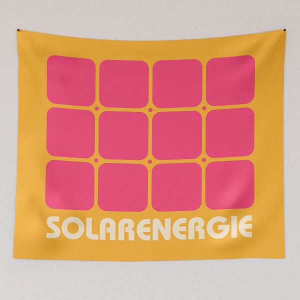 Item preview, Mid Century Modern Abstract Solar Panel Art Renewable Energy Design designed and sold by Volt Junkies.