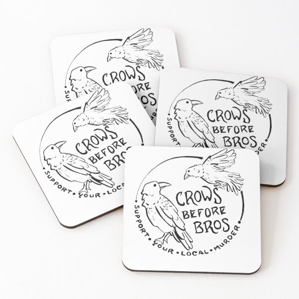 Item preview, Crows before Bros: Support Your Local Murder designed and sold by Bookreader123.