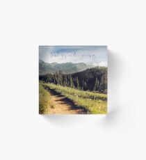 find joy in the journey Acrylic Block