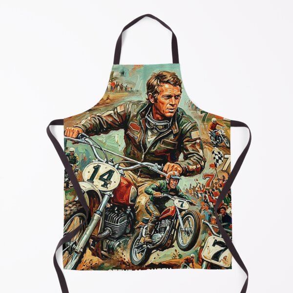 Item preview, On Any Sunday Retro Motorcycle Racing Documentary Tribute Art Poster designed and sold by Art's Diner.