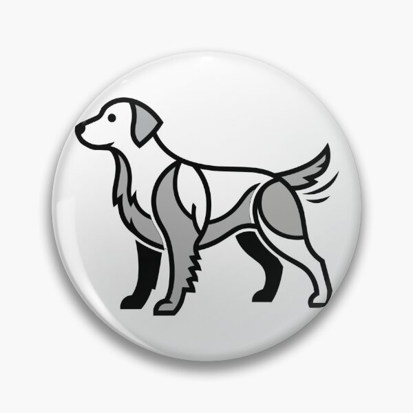 Item preview, Minimalist Geometric Dog Vector Illustration - Modern Abstract Canine Graphic - Clean Lines Pet Art designed and sold by BestChoiceService.
