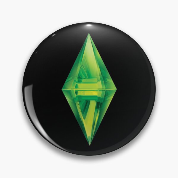 Artikelvorschau, Der grüne Kristall-Plumbob aus den Sims – das Sims-Meme entworfen und verkauft von vannessagirl.