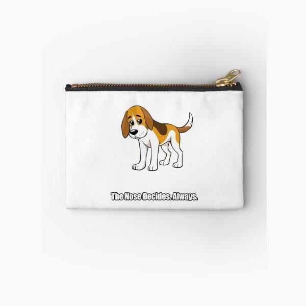 Item preview, Beagle Sticker - The Nose Decides Always - Funny Beagle Gift designed and sold by pawdrops.