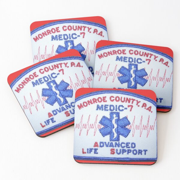 Item preview, Monroe County Medic 7 Patch 1984 designed and sold by Aqualung1971.