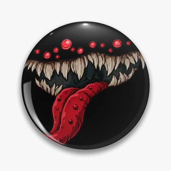 Item preview, Monstrous Maw - Red Edition | Creepy Horror Monster Teeth designed and sold by LogicLoop.