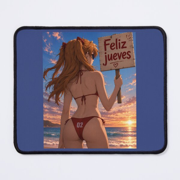 Item preview, Happy Thursday Anime Meme Waifu Bikini designed and sold by ShidoArt.