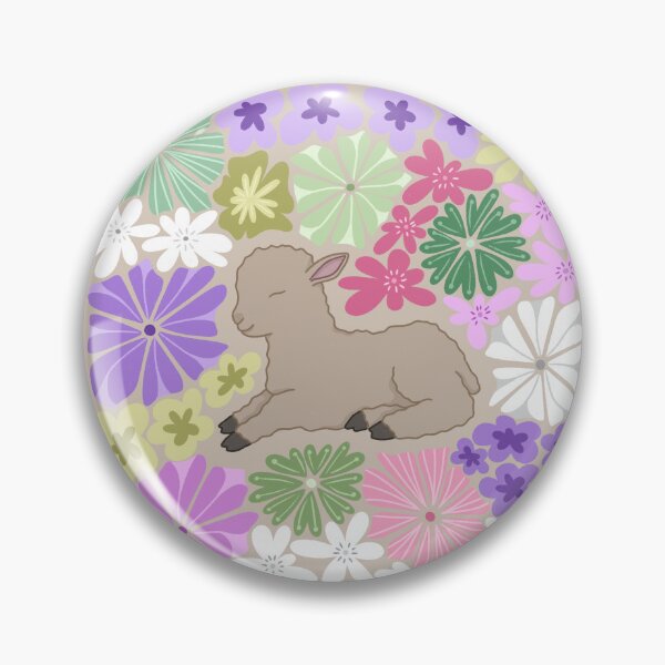 Item preview, Lamb - Genderfae Flag PRINT designed and sold by HannahReeStudio.