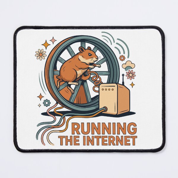 Item preview, Running The Internet Hamster designed and sold by CutePawCreation.